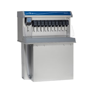 608-VU300B10RP Countertop Nugget Ice & Soft Drink Dispenser - 300 lb Storage, Cup Fill, 115v