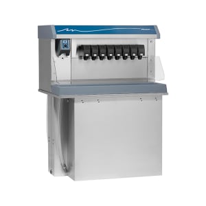 608-VU300B8RL Countertop Nugget Ice & Soft Drink Dispenser - 300 lb Storage, Cup Fill, 115v