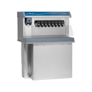 608-VU300B8RP Countertop Nugget Ice & Soft Drink Dispenser - 300 lb Storage, Cup Fill, 115v
