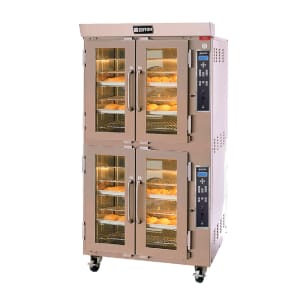 013-JA12SL2083 JetAir Double Full Size Electric Convection Oven - 21.5 kW, 208v/3ph 