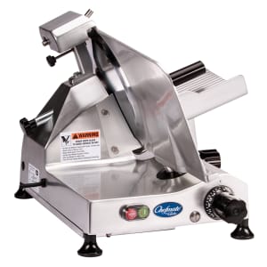 605-C12 Manual Meat & Cheese Slicer w/ 12" Blade, Belt Driven, Aluminum, 1/3 hp