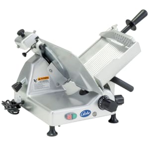 605-G12 Manual Meat & Cheese Slicer w/ 12" Blade, Belt Driven, Aluminum, 1/2 hp