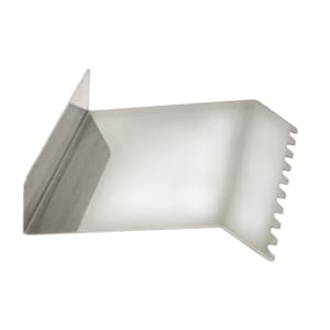 605-PANINISCRAPER 4 3/4" Metal Panini Scraper w/ Grooved Pattern
