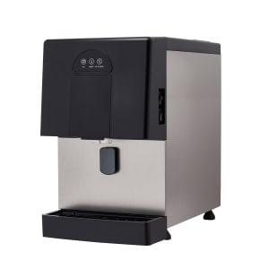 457-ID0160AN 160 lb Countertop Water & Nugget Ice Dispenser - 5 3/10 lb Storage, Cup Fill, 115v