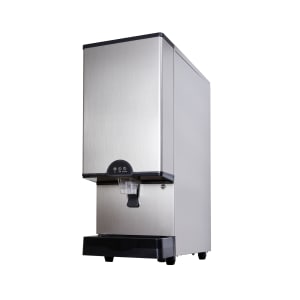 457-ID0450AN 378 lb Countertop Water & Nugget Ice Dispenser - 30 lb Storage, Cup Fill, 115v