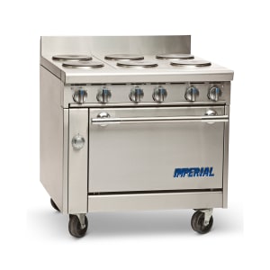 406-IHR6E2081 36" Spec Series 6 Sealed Element Electric Range w/ Standard Oven, 208v/1ph