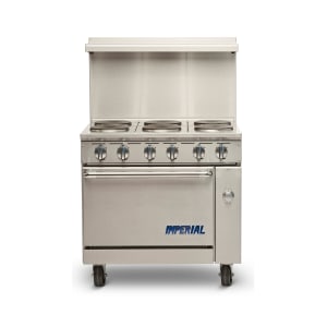 406-IR6E2083 36" Pro Series 6 Sealed Element Electric Range w/ Standard Oven, 208v/3ph
