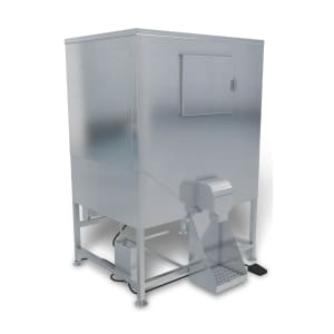 954-DISP1000IBU Center Mounted Ice Bagger w/ 1078 lb Bin