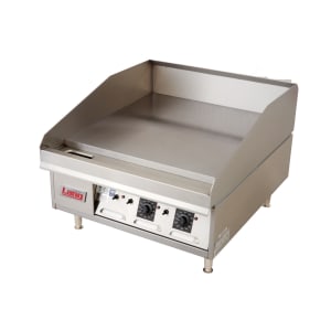 360-124SC2083 24" Electric Griddle w/ Thermostatic Controls - 1" Chrome Plate, 208-240v