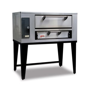 840-SD1048LP Floor Model Single Pizza Deck Oven - Liquid Propane