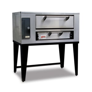 840-SD10866LP Floor Model Single Pizza Deck Oven - Liquid Propane