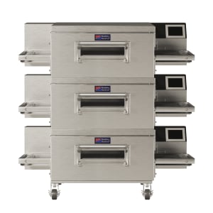 961-PS638E32403 65" Electric Triple Impingement Conveyor Oven - 240v/3ph