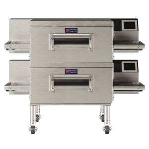 961-PS638G2LP 65" Gas Double Impingement Conveyor Oven - Liquid Propane
