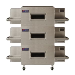 961-PS640E32403 77" Electric Triple Impingement Conveyor Oven - 240v/3ph