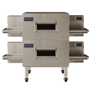 961-PS640G2LP 77" Gas Double Impingement Conveyor Oven - Liquid Propane