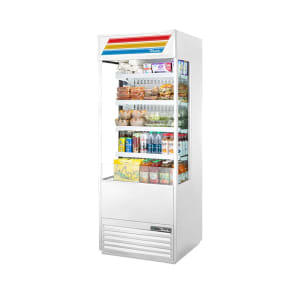 598-TOAM30GSHCTSL01W 30" Vertical Open Air Cooler w/ (5) Levels, White, 115v
