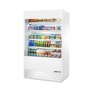 598-TOAM48HCNSL01W 48" Vertical Open Air Cooler w/ (5) Levels, White, 208-230v