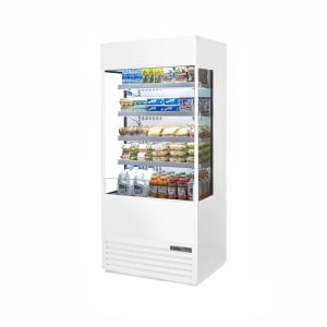 598-TOAM36GSHCNSL01W 36" Vertical Open Air Cooler w/ (5) Levels, White, 115v