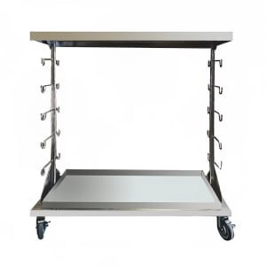 127-AC22 Spit Rack for (16) Spits, Stainless Steel