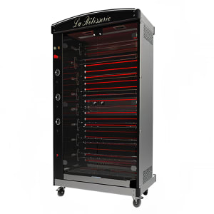 127-MAG408ELECTRIC MAG Series Electric 8 Spit Rotisserie w/ 40 Bird Capacity, 220v
