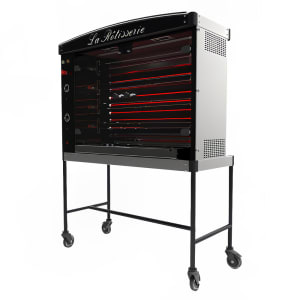 127-MAG584ELECTRIC MAG Series Electric 4 Spit Rotisserie w/ 28 Bird Capacity, 220v