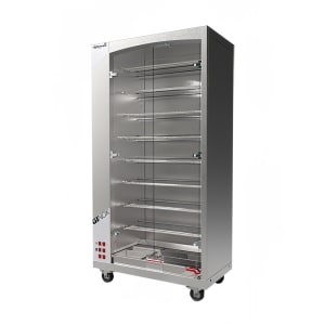 127-MAG408SELECTRIC MAG S Series Electric 8 Spit Rotisserie w/ 32 Bird Capacity, 220v