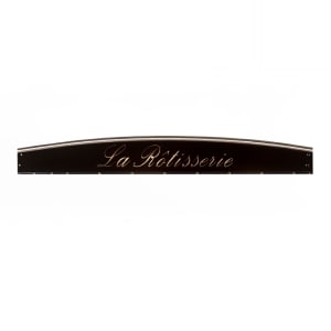 127-BACKLITROOF Illuminated Decorative Roof, Black