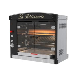 127-MAGFLAM403GASLP MAGFLAM Series Gas 3 Spit Rotisserie w/ 21 Bird Capacity, Liquid Propane