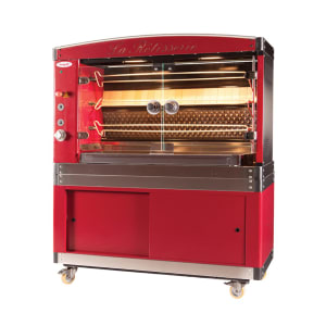 127-MAGFLAM583LP MAGFLAM Series Gas 3 Spit Rotisserie w/ 21 Bird Capacity, Liquid Propane
