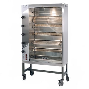 127-MAG406SGASLP MAG S Series Gas 6 Spit Rotisserie w/ 24 Bird Capacity, Liquid Propane