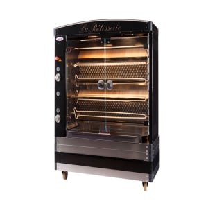 127-MAGFLAM405NG MAGFLAM Series Gas 5 Spit Rotisserie w/ 20 Bird Capacity, Natural Gas