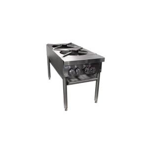 348-SPR2JLP 2 Burner Stock Pot Range, Liquid Propane
