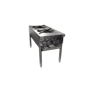 348-SPR2JFBLP 2 Burner Stock Pot Range, Liquid Propane