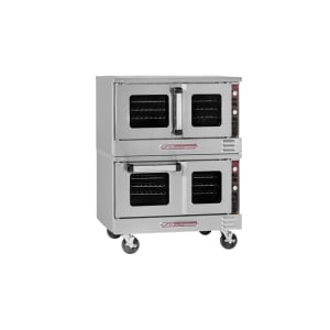 348-TVES20SC Double Full Size Electric Convection Oven - 7.5 kW, 208v/1ph