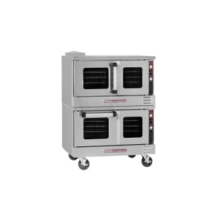 348-TVGS22SCLP TruVection Double Full Size Liquid Propane Gas Convection Oven - 104,000 BTU 
