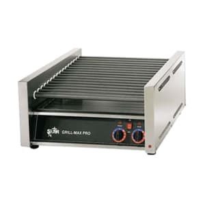 062-30ST120 30 Hot Dog Roller Grill - Slanted Top, 120v