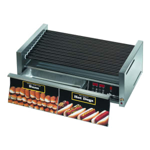 062-50STBDE 50 Grill-Max® Hot Dog Roller Grill w/ Thermostatic Controls - Flat Top, 120v