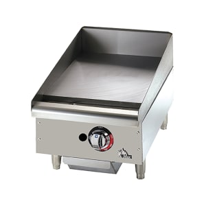062-515TGF 15" Electric Griddle w/ Thermostatic Controls - 1" Steel Plate, 208-240v
