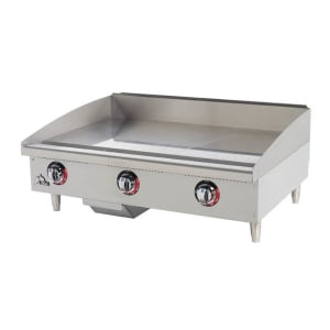 062-536TGF 36" Electric Griddle w/ Thermostatic Controls - 1" Steel Plate, 208-240v