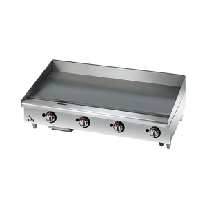 062-648TF 48" Gas Griddle w/ Thermostatic Controls - 1" Steel Plate, Convertible