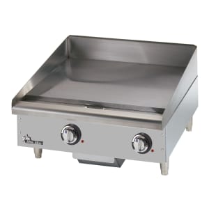 062-724T208 24" Electric Griddle w/ Thermostatic Controls - 1" Steel Plate, 208-240v