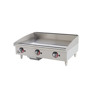 062-636TF 36" Gas Griddle w/ Thermostatic Controls - 1" Steel Plate, Convertible