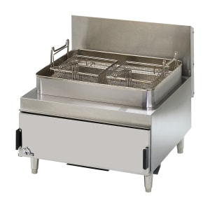 062-630FFLP Countertop Gas Fryer - (1) 30 lb Vat, Twin Baskets, Liquid Propane
