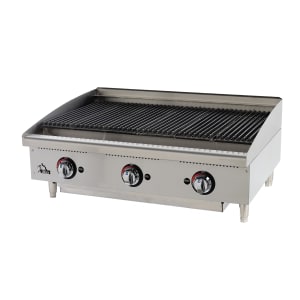 062-6136RCBF 36" Gas Charbroiler - Adjustable Manual Controls