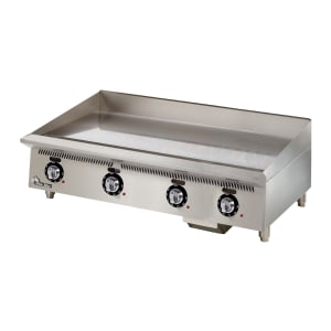 062-748TA2401 48" Electric Griddle w/ Thermostatic Controls - 1" Steel Plate, 240v/1ph