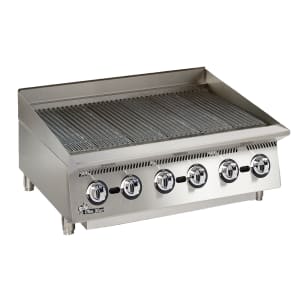062-8136RCBBLP 36" Gas Charbroiler w/ Steel Grates, Liquid Propane