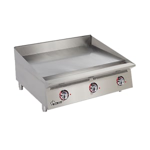 062-836TANG 36" Gas Griddle w/ Thermostatic Controls - 1" Steel Plate, Natural Gas