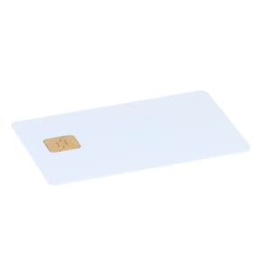 589-100508 Low Density Blank Smart Card For Menu Only