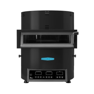 589-FIREBLK Countertop Pizza Oven - Single Deck, 208 240v/1ph, Black