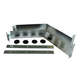 589-HCT3029 Stacking Kit w/ Diverter Brackets - HhC2020 to HhC2020 Oven
